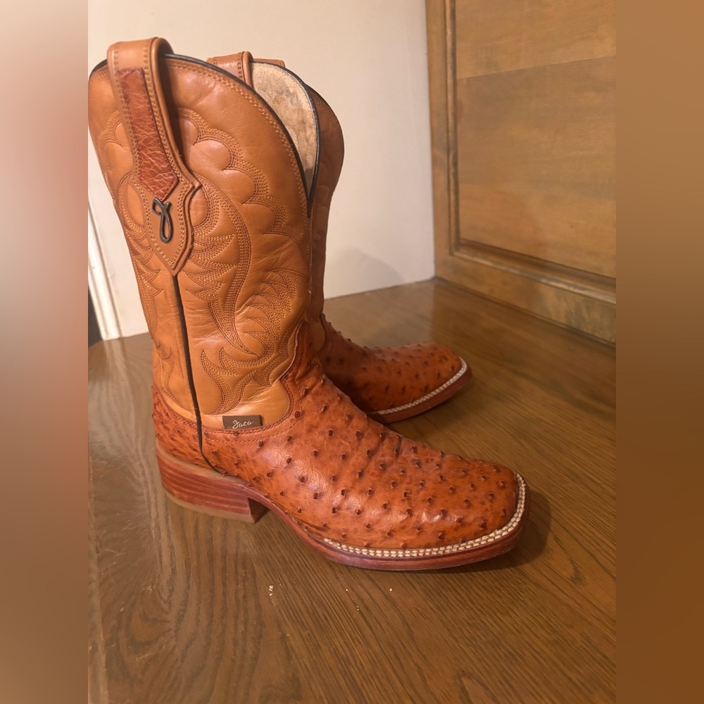 JACA MENS AUTHENTIC OSTRICH BOOTS